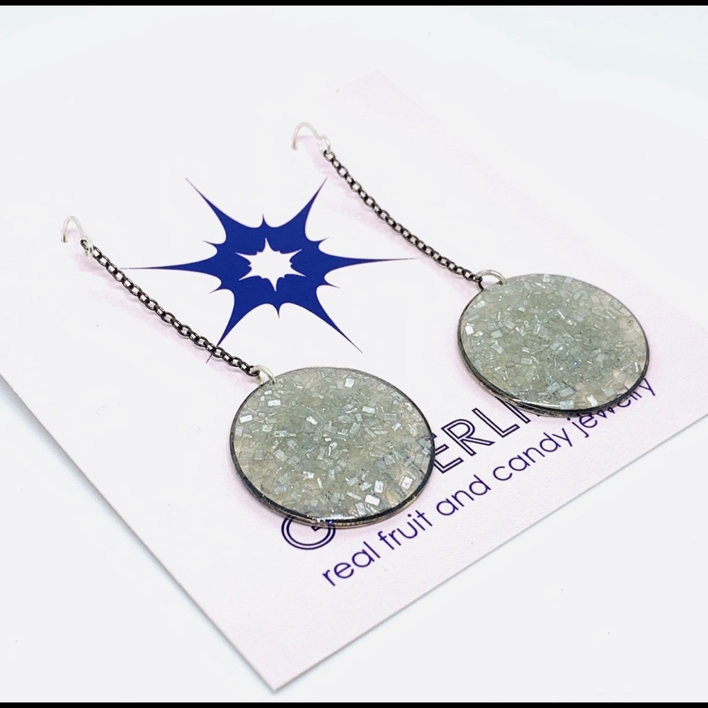 Glitterlimes Disco Dangle Earrings